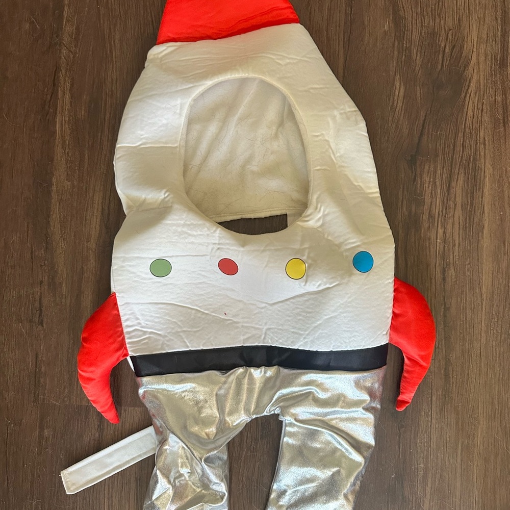 Space shuttle front walk pet costume